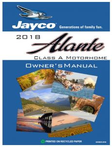 2018 Alante Manual